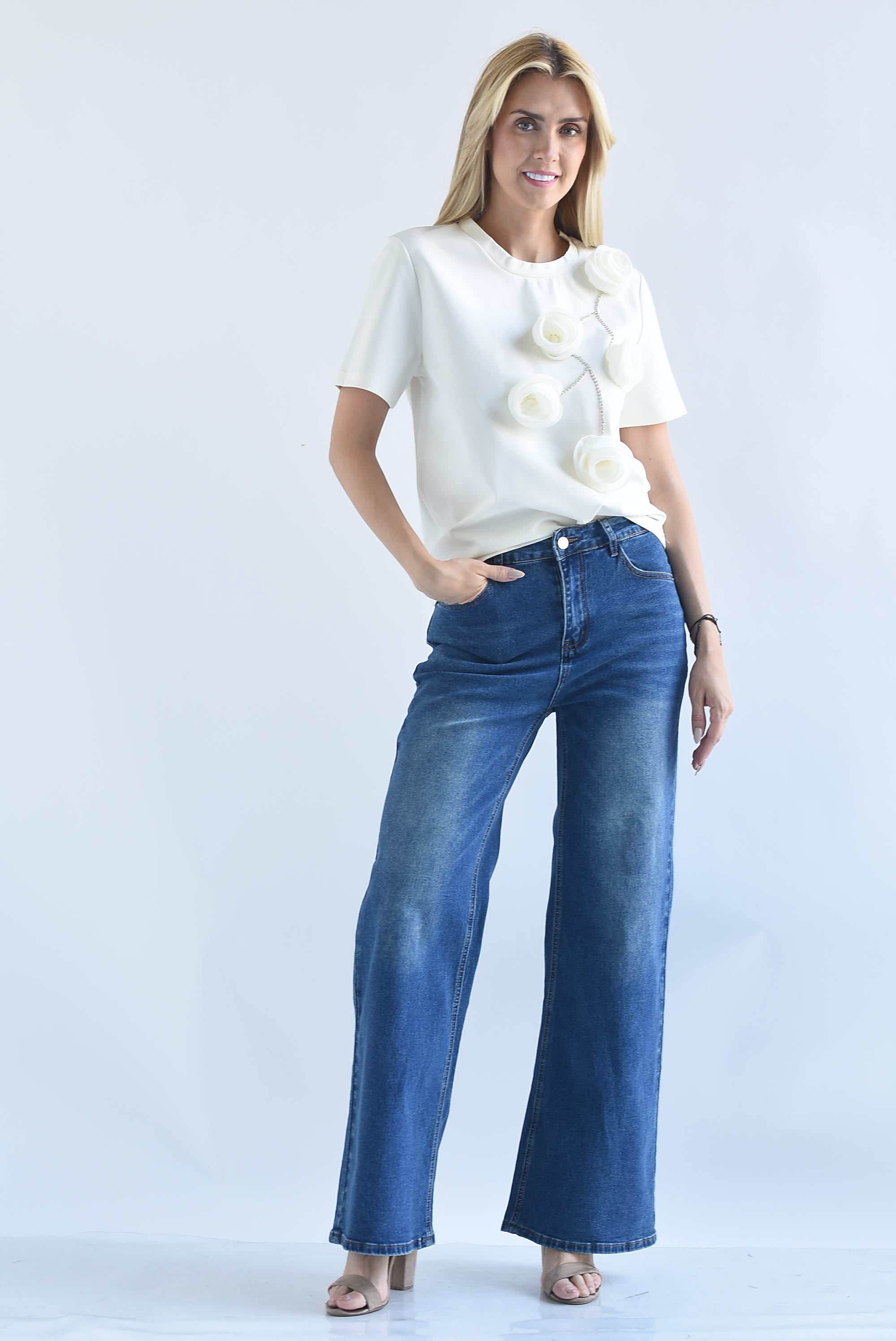 Jeans wide stretch