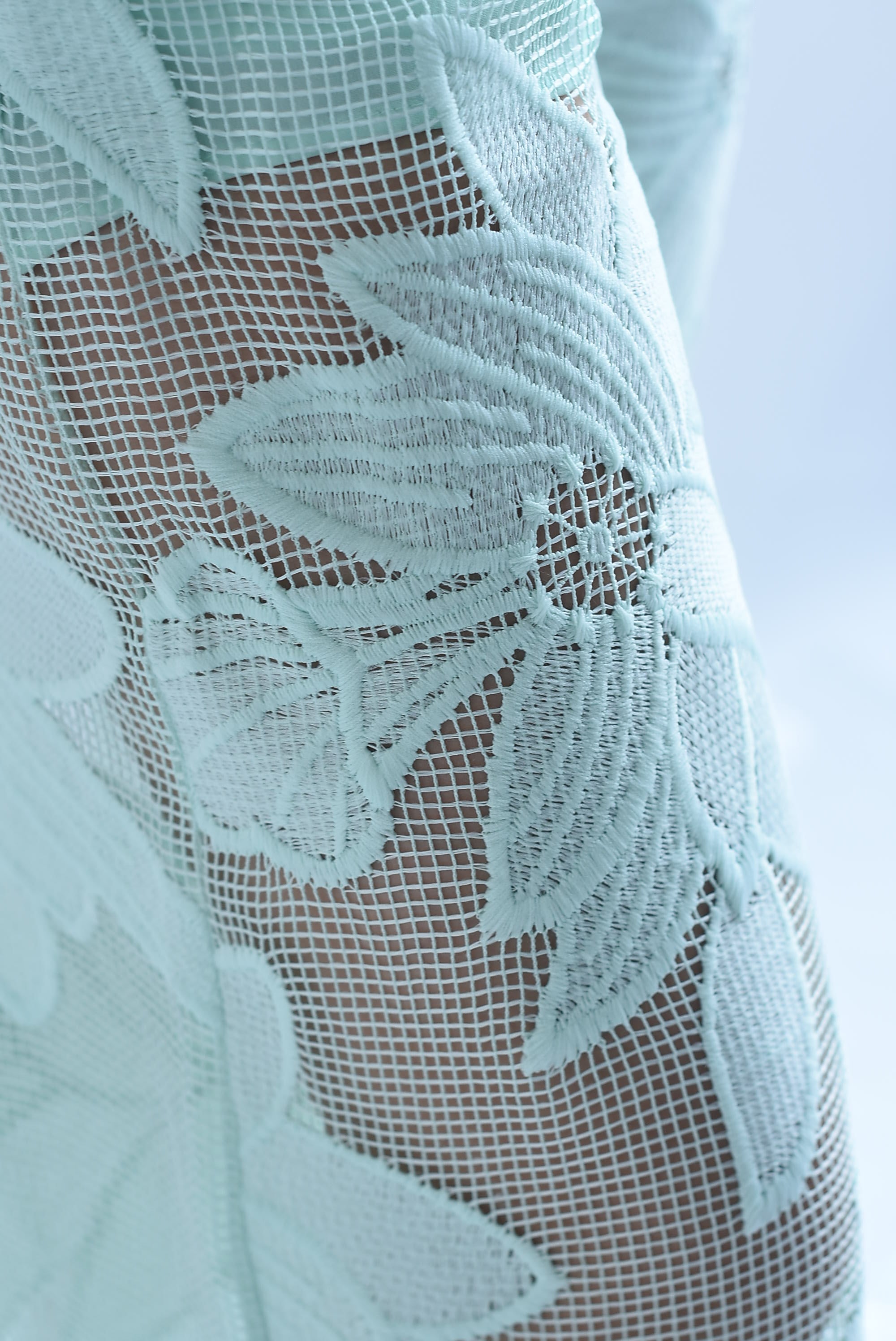 Set Pantalón y Blusa fishnet flores