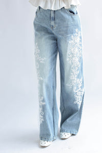 Fashion Styled Jeans encaje track