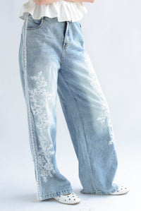 Fashion Styled Jeans encaje track