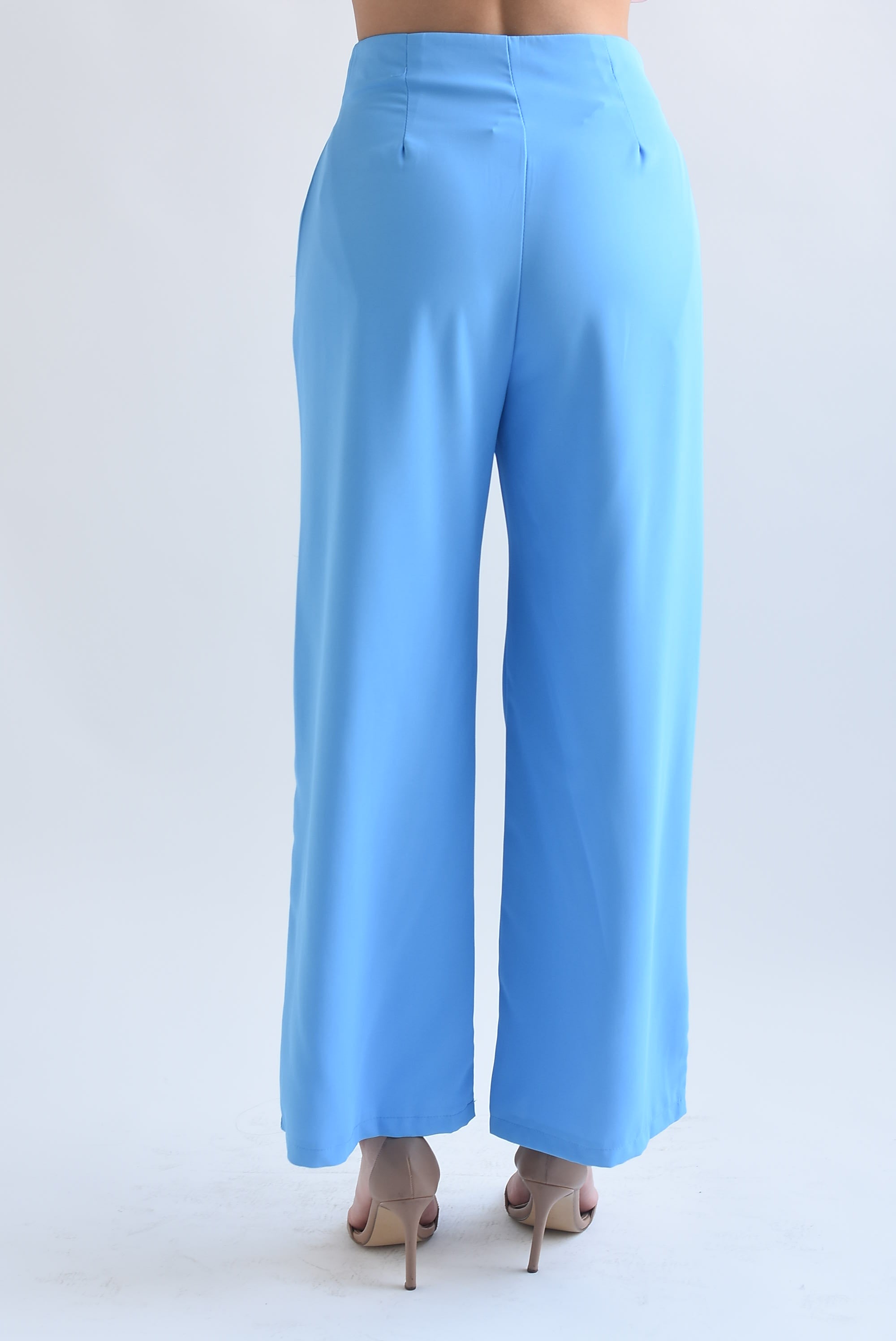 Pantalón sastre pinzas Azul