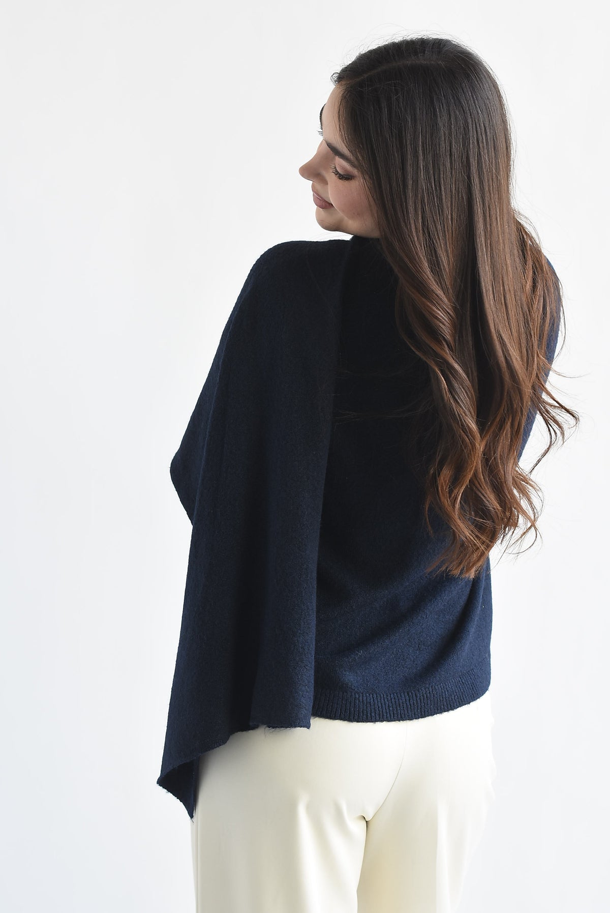 Sweater capa en sobreposición