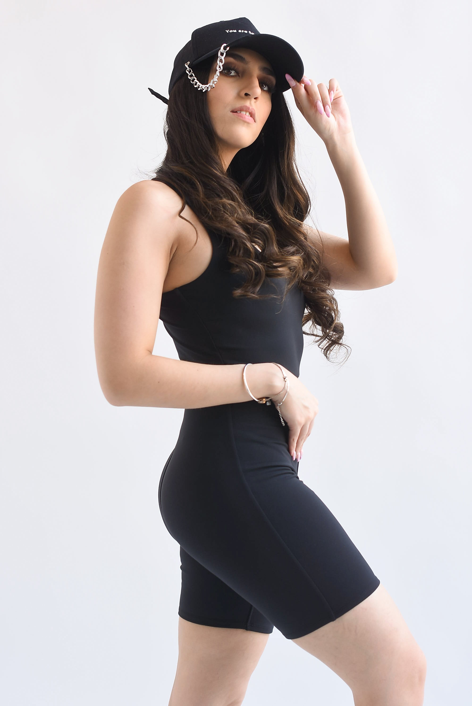 Romper Sport tirante grueso Negro