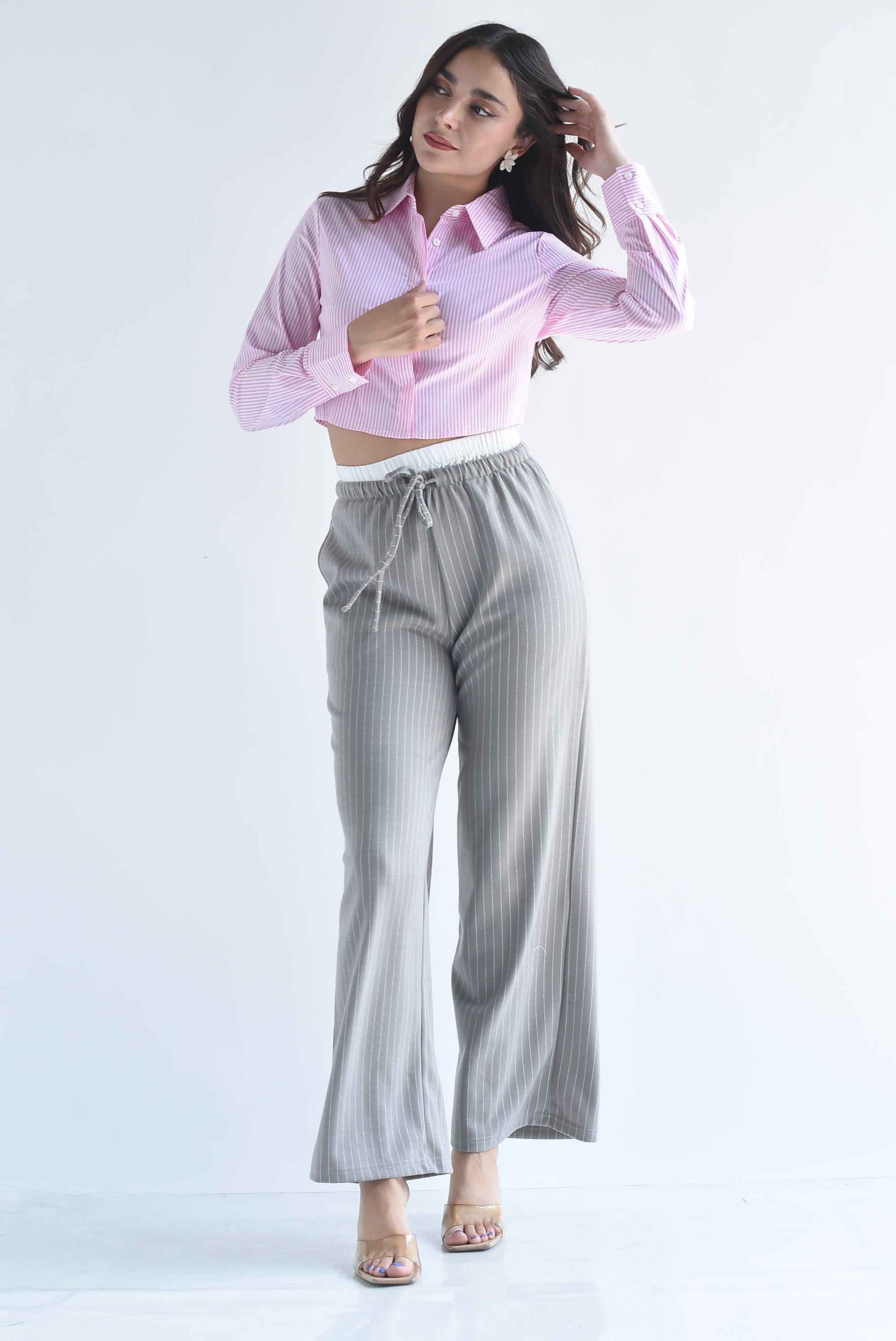 Pantalón rayas pretina Peeking Boxer
