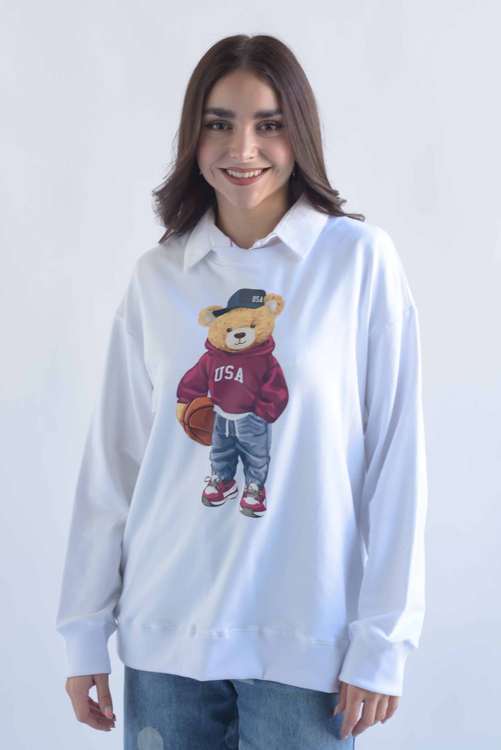 Sudadera oso basketball