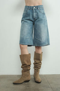 Fashion Styled Bermudas largas Denim