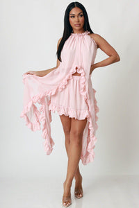 Fashion Styled Set Short y Blusa olanes Rosa Baby