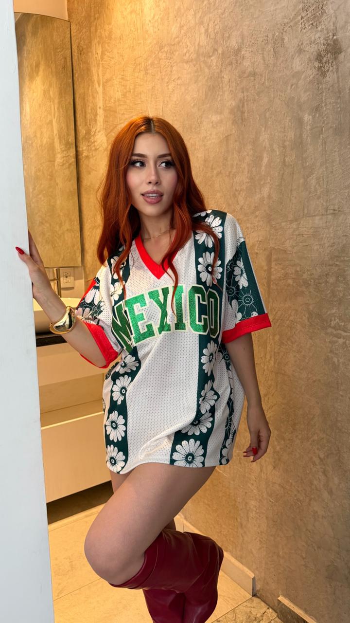 PREVENTA Jersey México flores