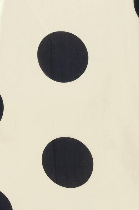 Vestido gasa tirantes polka dots chunky