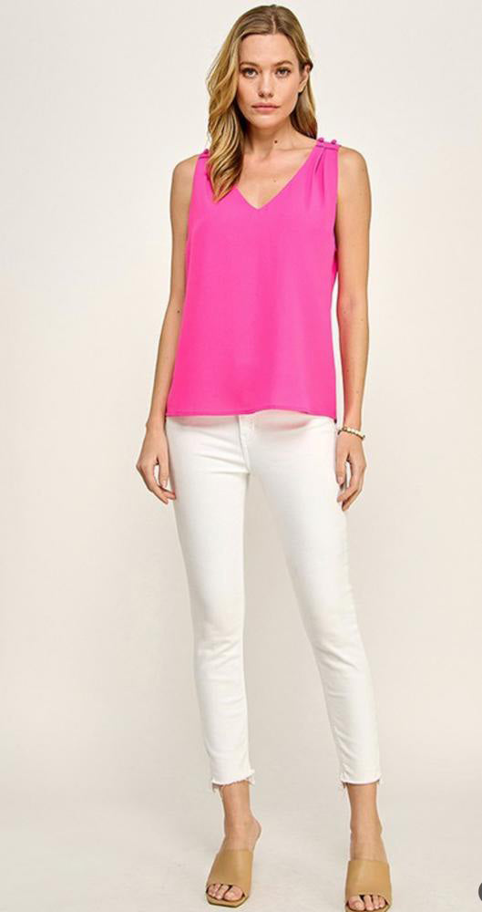 Blusa ligera cuello V Fiusha