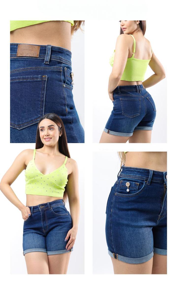 Short Denim Dark