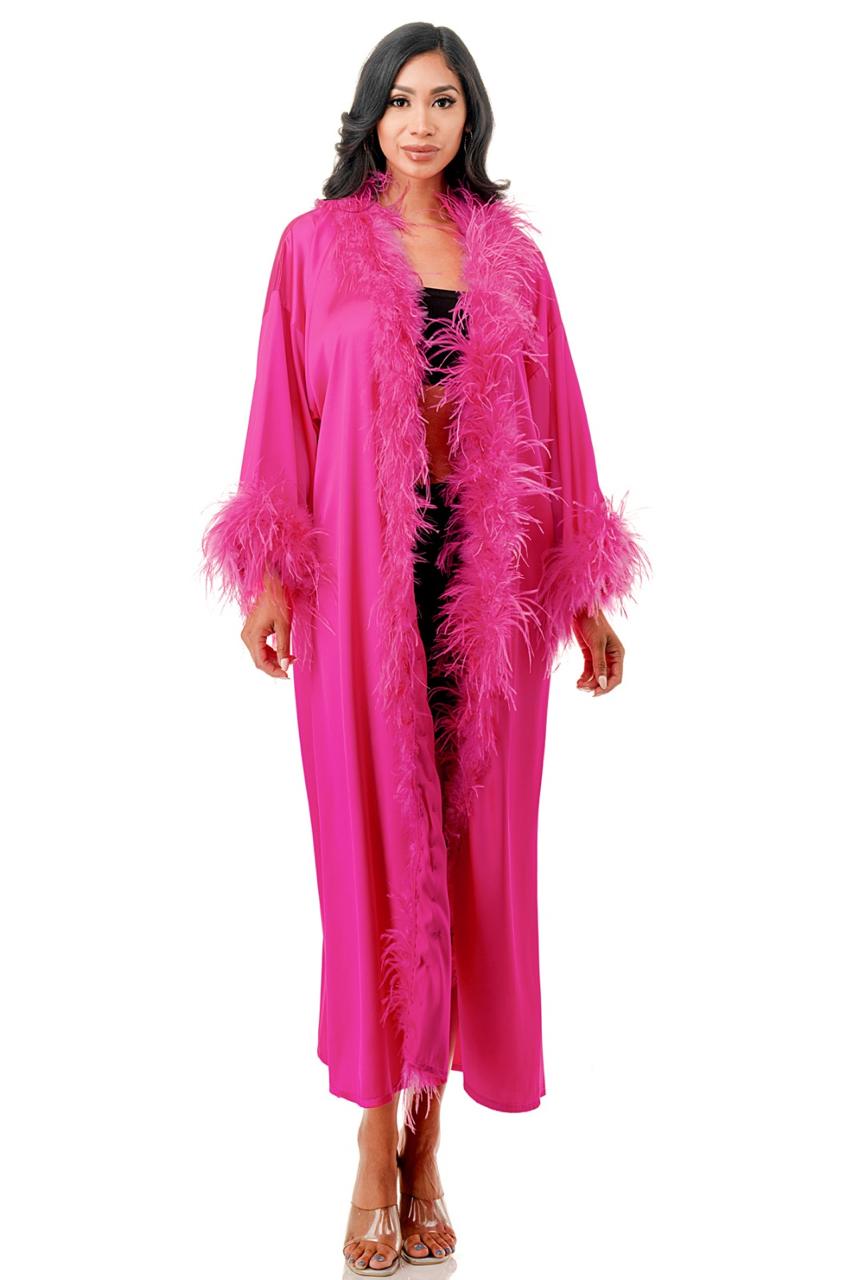 Ensamble pijamero plumas