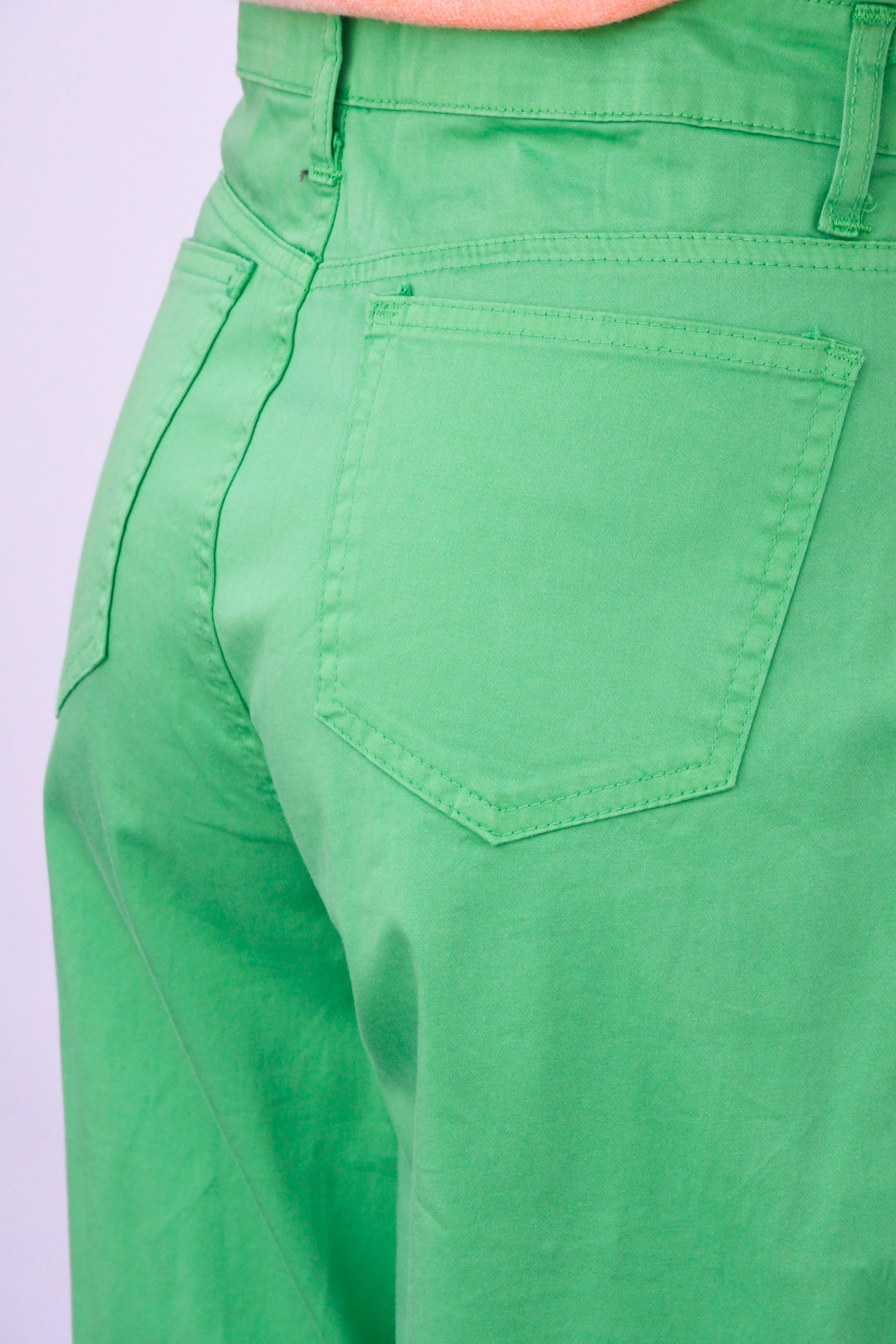 Pantalón slouchy Verde