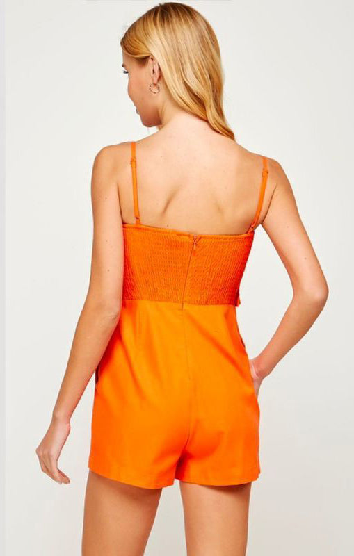 Romper corrugado Naranja