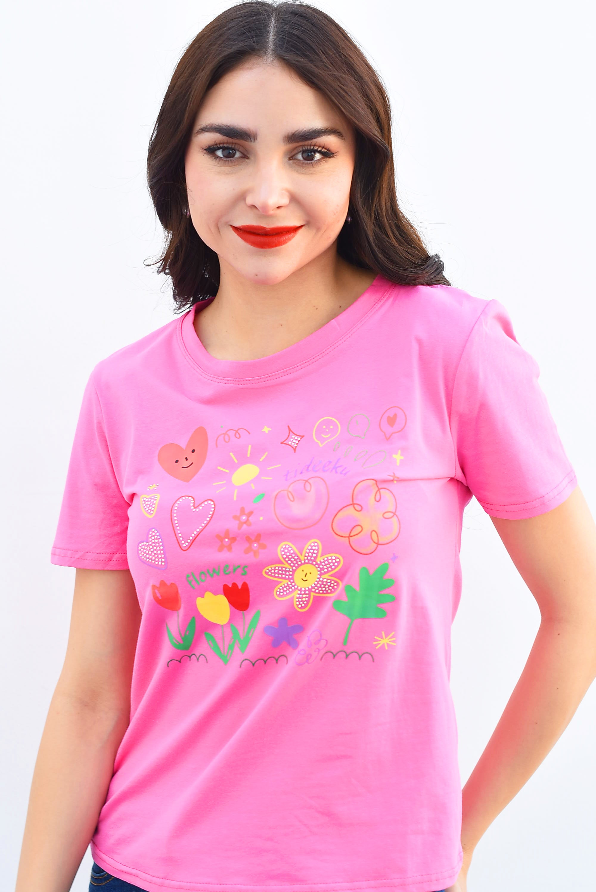T-Shirt Flowers Fiusha