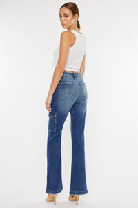 Fashion Styled Jeans flare cargo