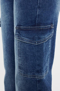 Fashion Styled Jeans flare cargo