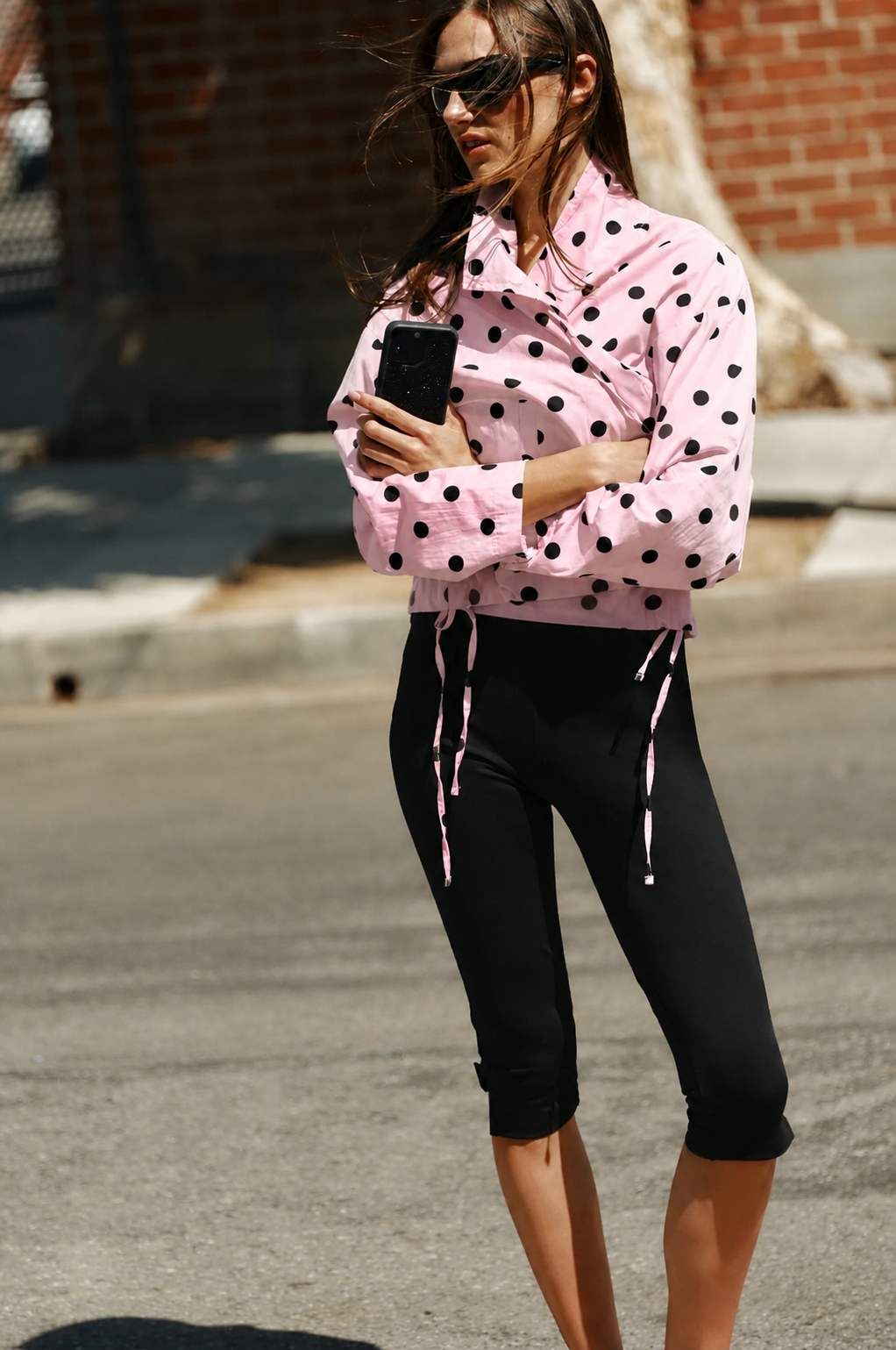 Chamarra polka dots jaretas