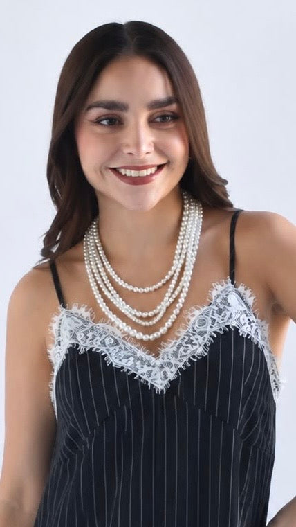 Collar perlas