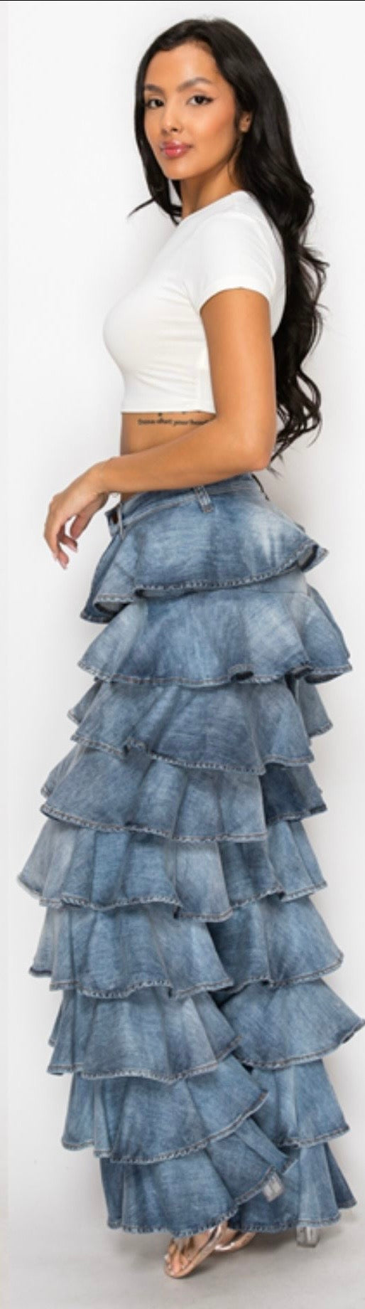 Jeans multi olanes acidwash