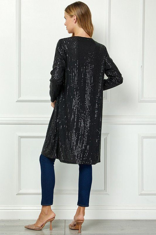 Ensamble lentejuela Negro