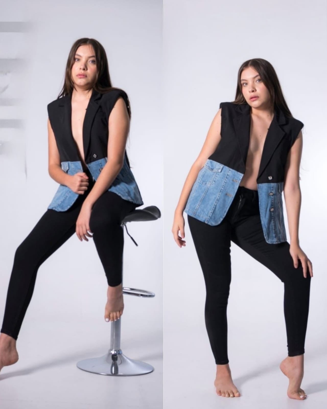 Chaleco sastre Denim