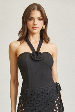 Falda Cover-up envolvente crochet