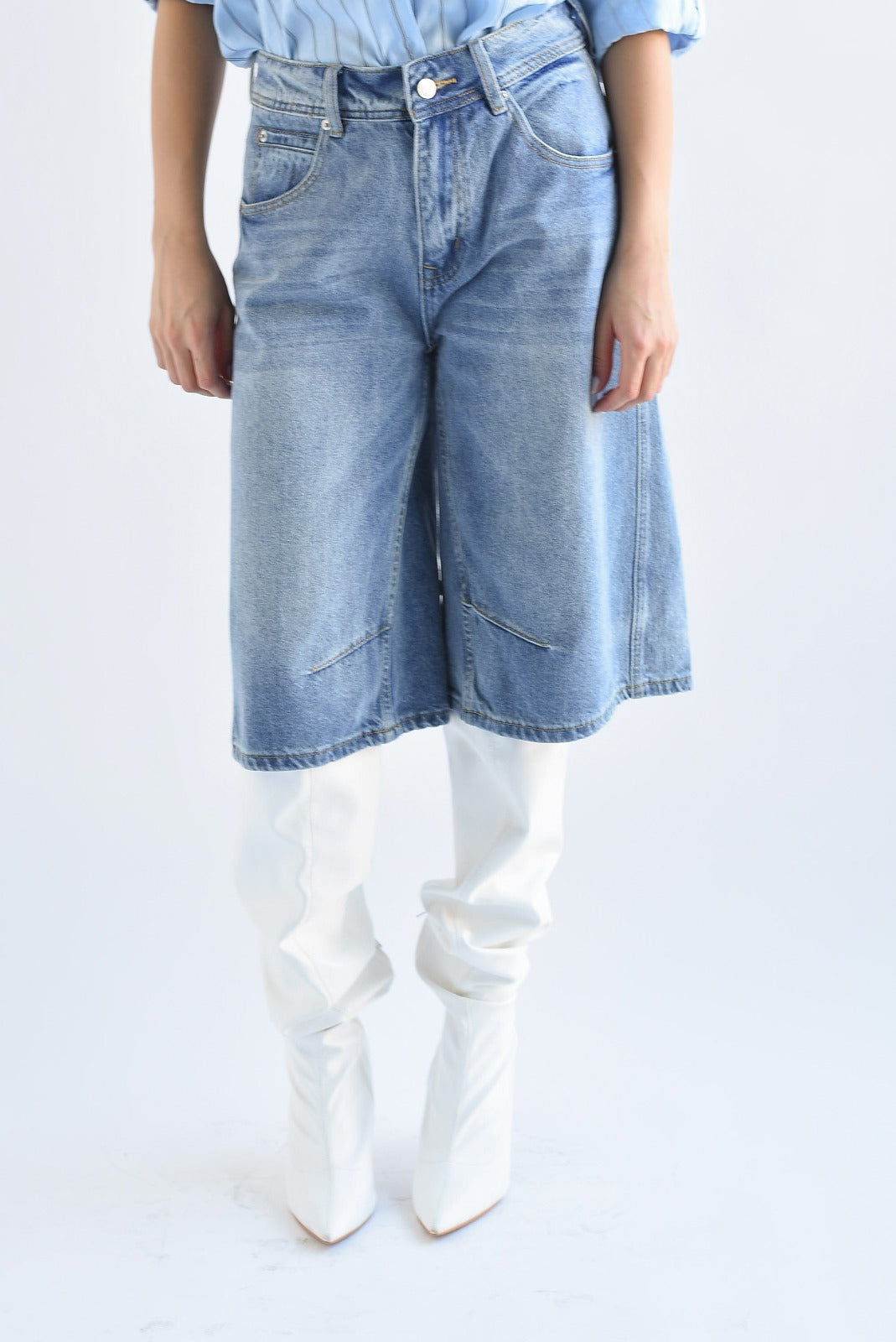 Bermudas largas Denim