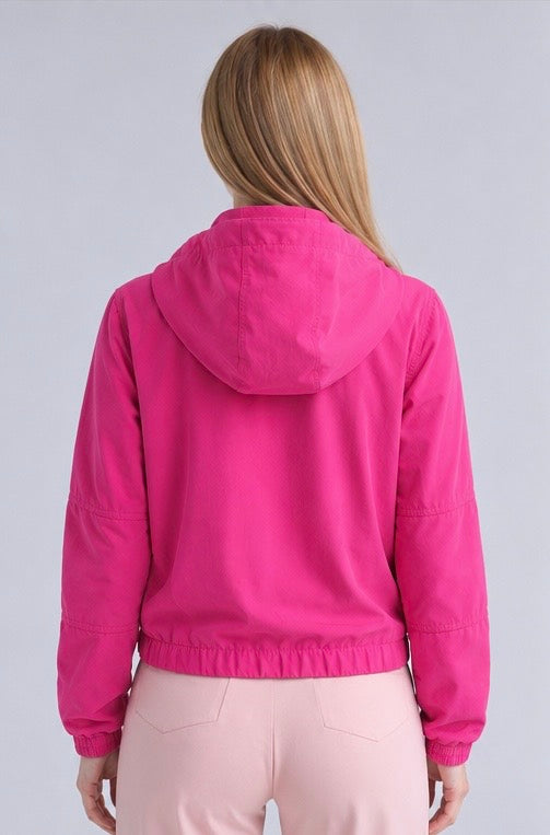 Chamarra bomber cargo hoodie