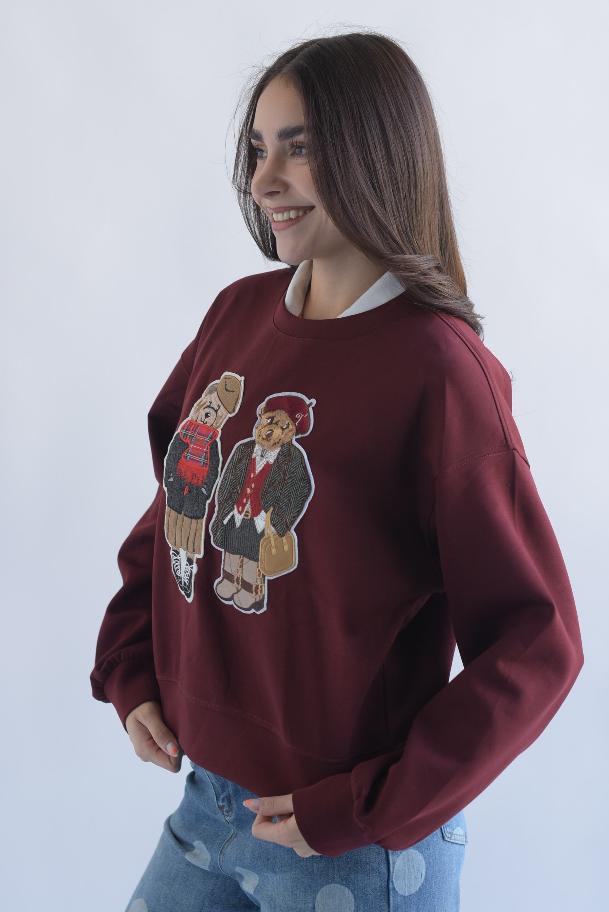 Sudadera osos boina
