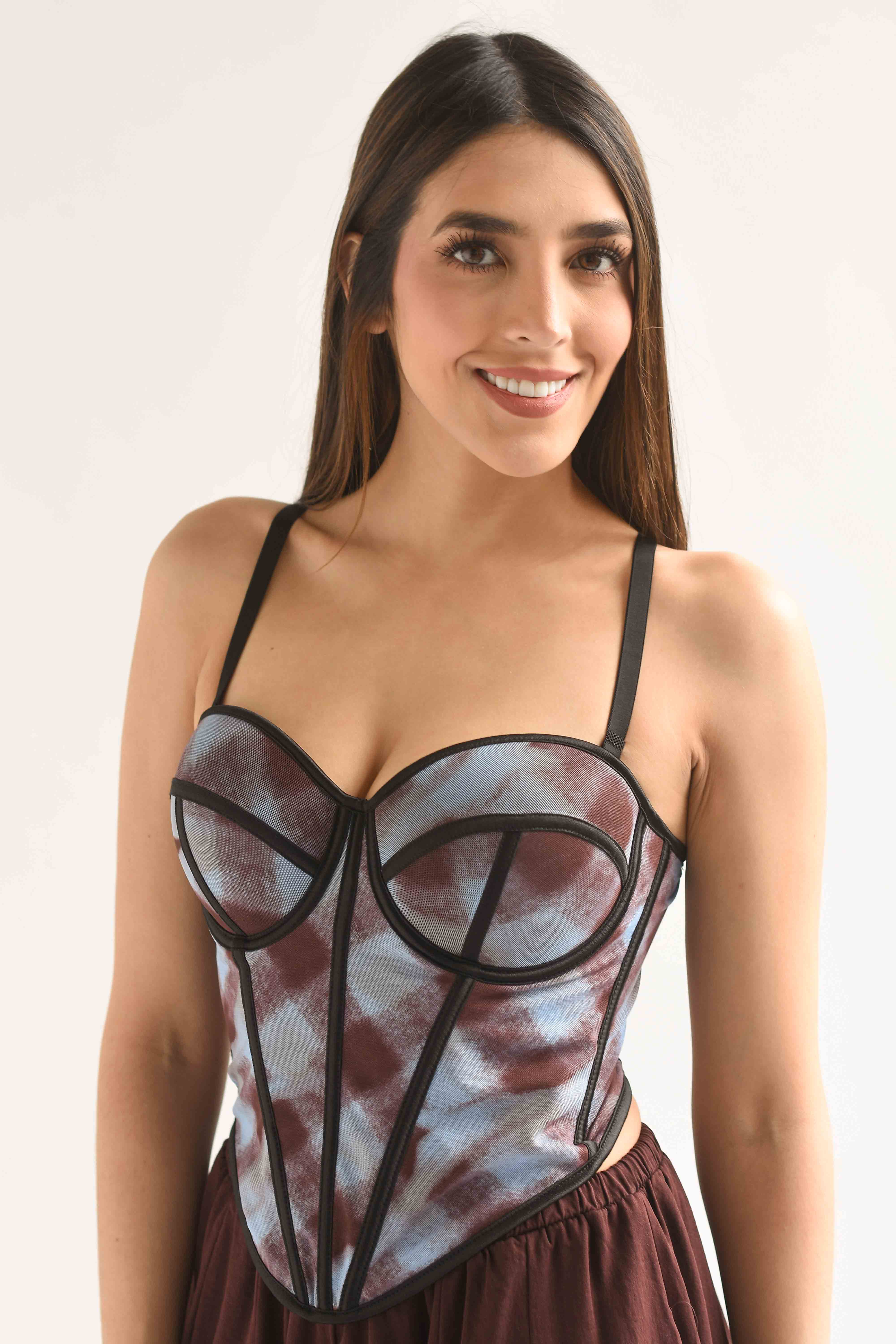 Corset mesh cuadros