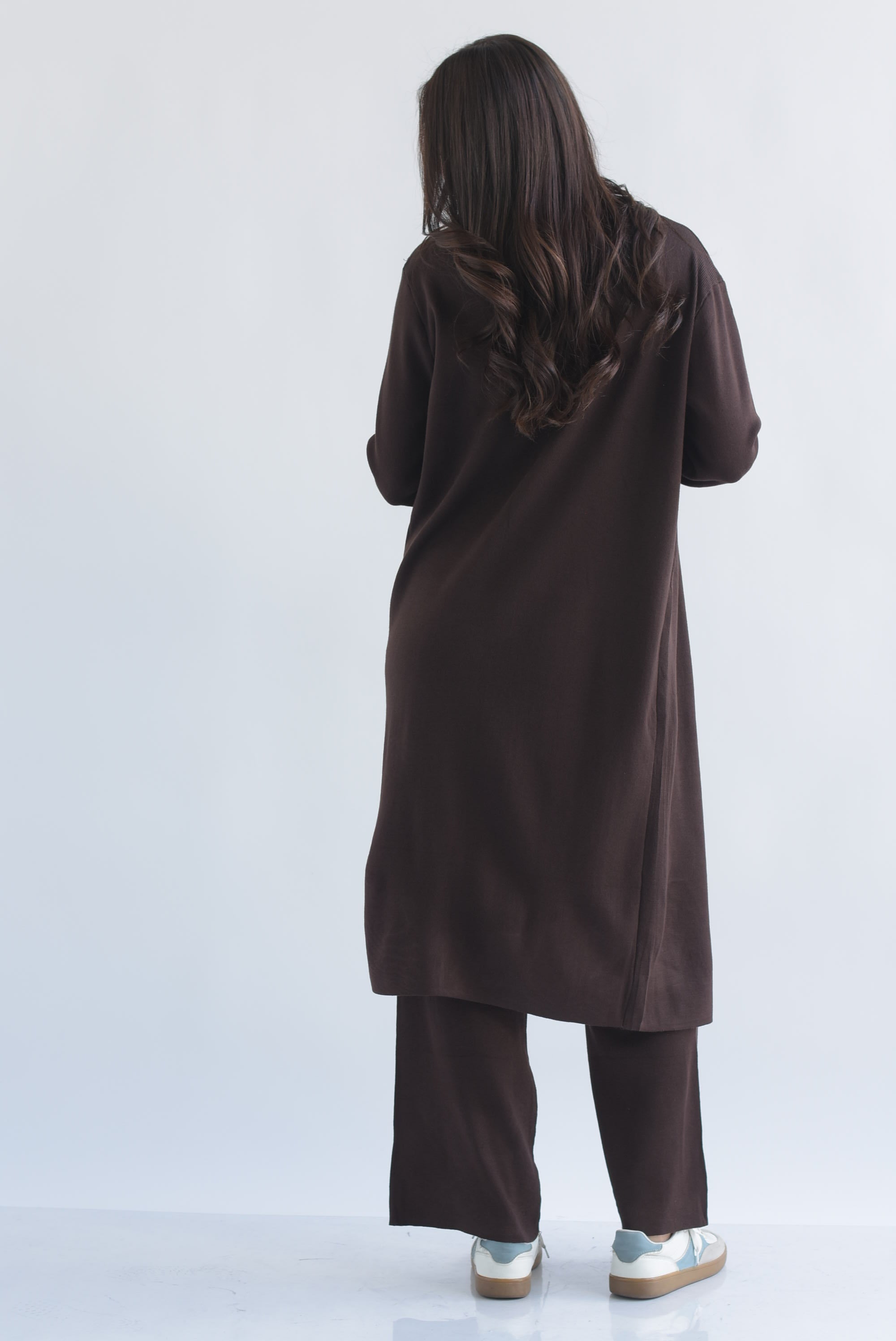 Set Pantalón, Blusa canalé y Ensamble punto