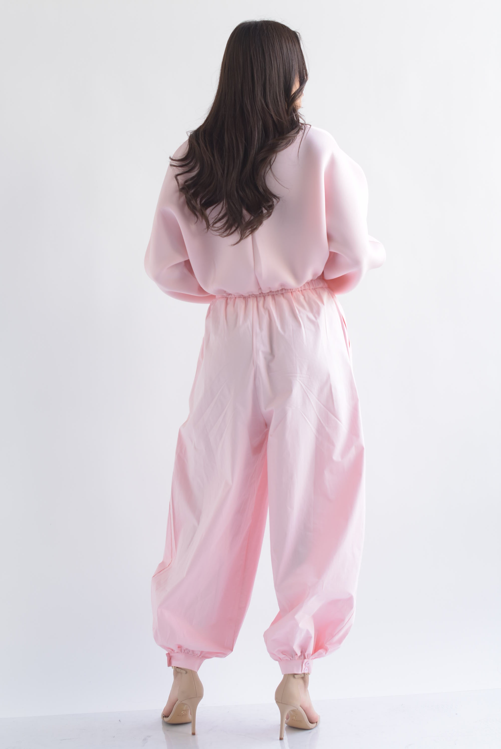 Set Pantalón globo, Faldón y Blusa
