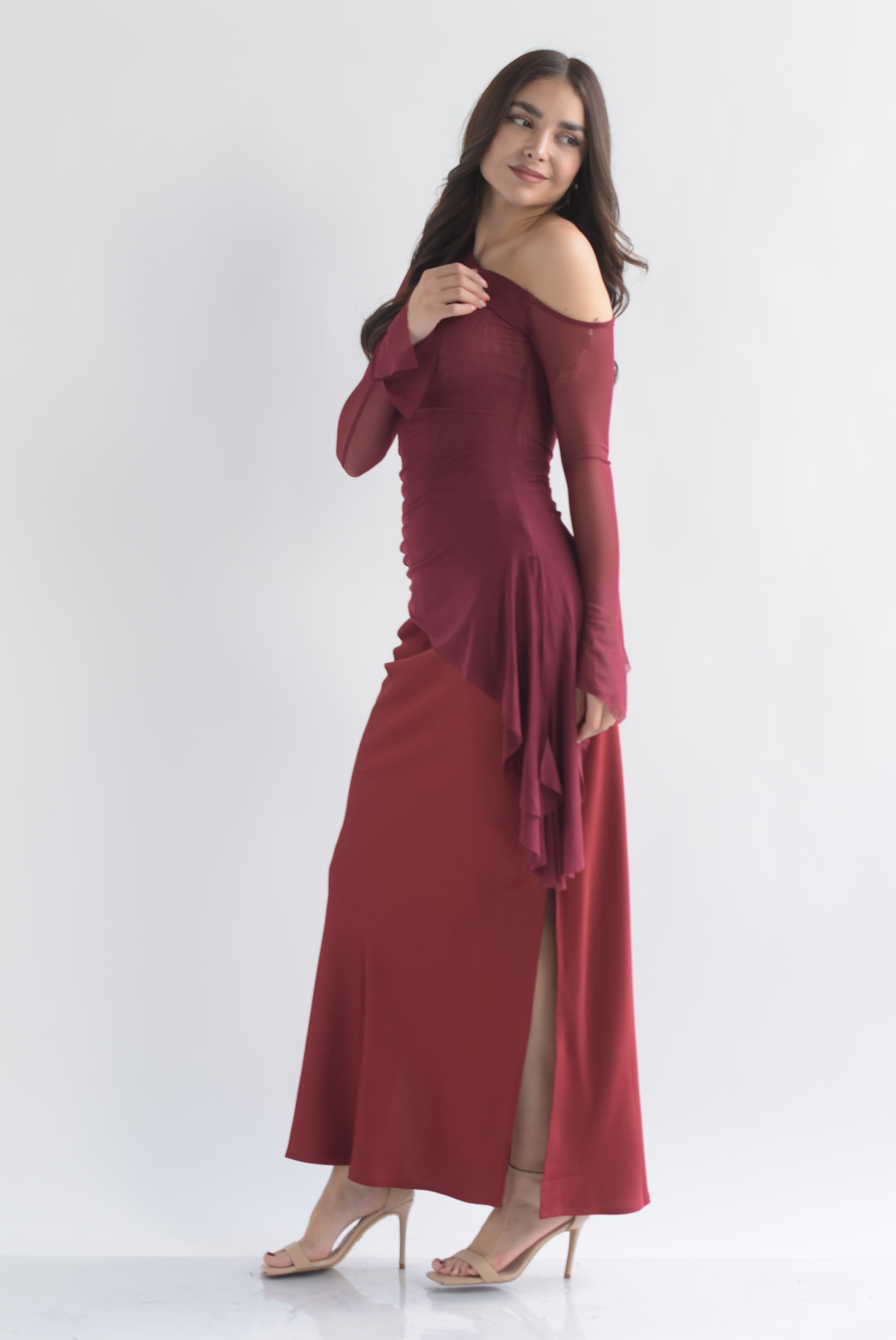 Falda lencera aberturas