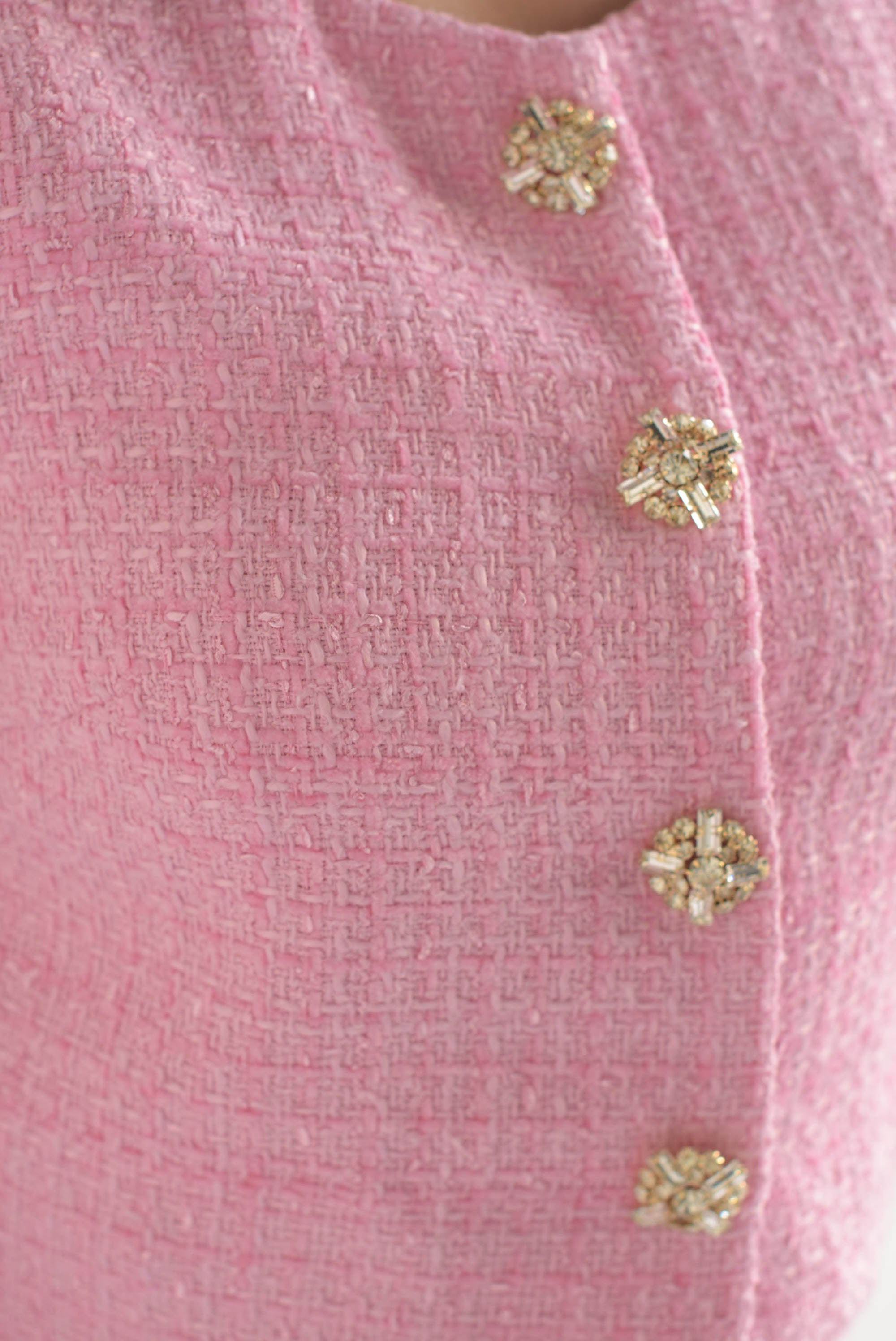 Set Falda lápiz y Chaleco tweed