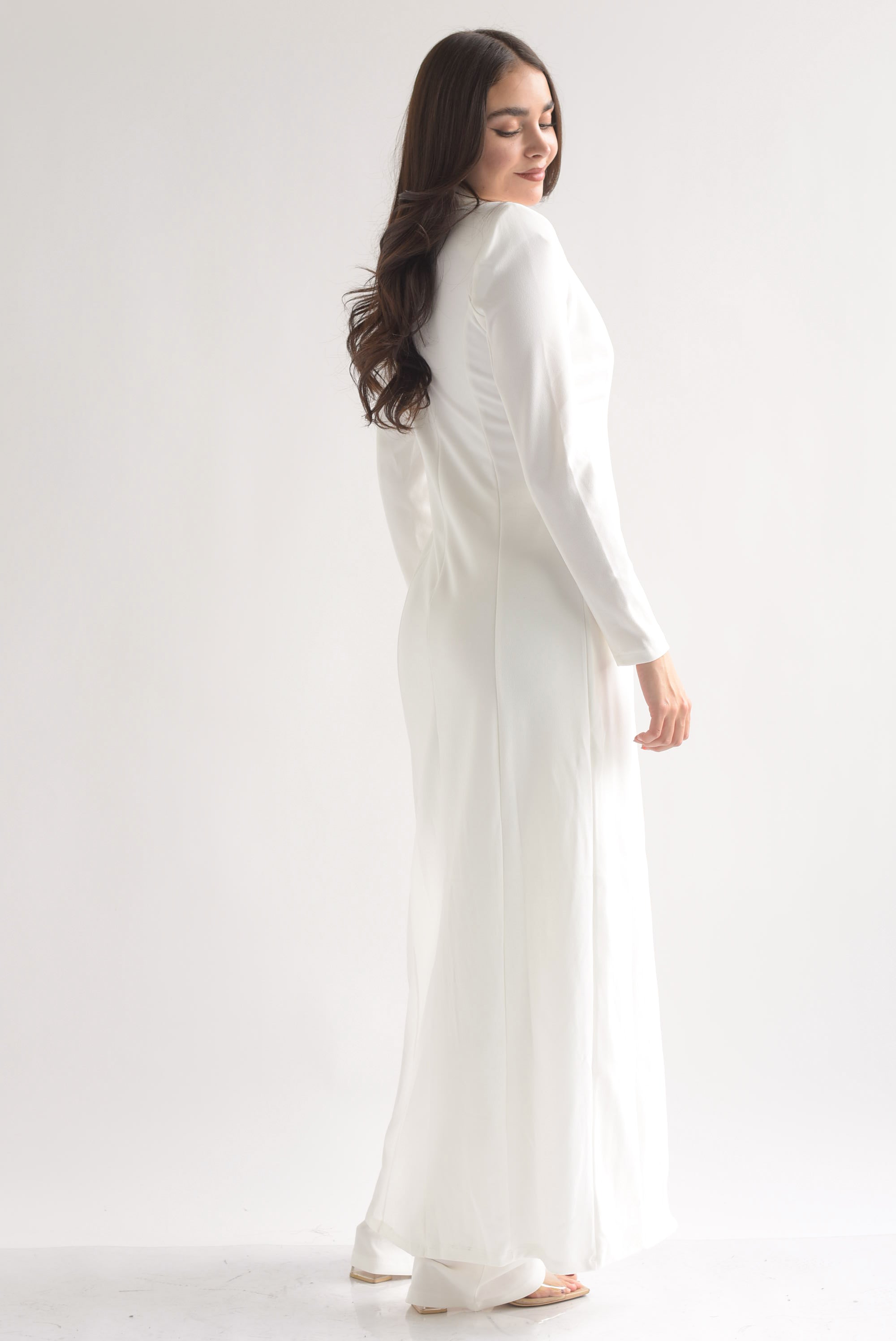 Set Pantalón y Blazer extra largo