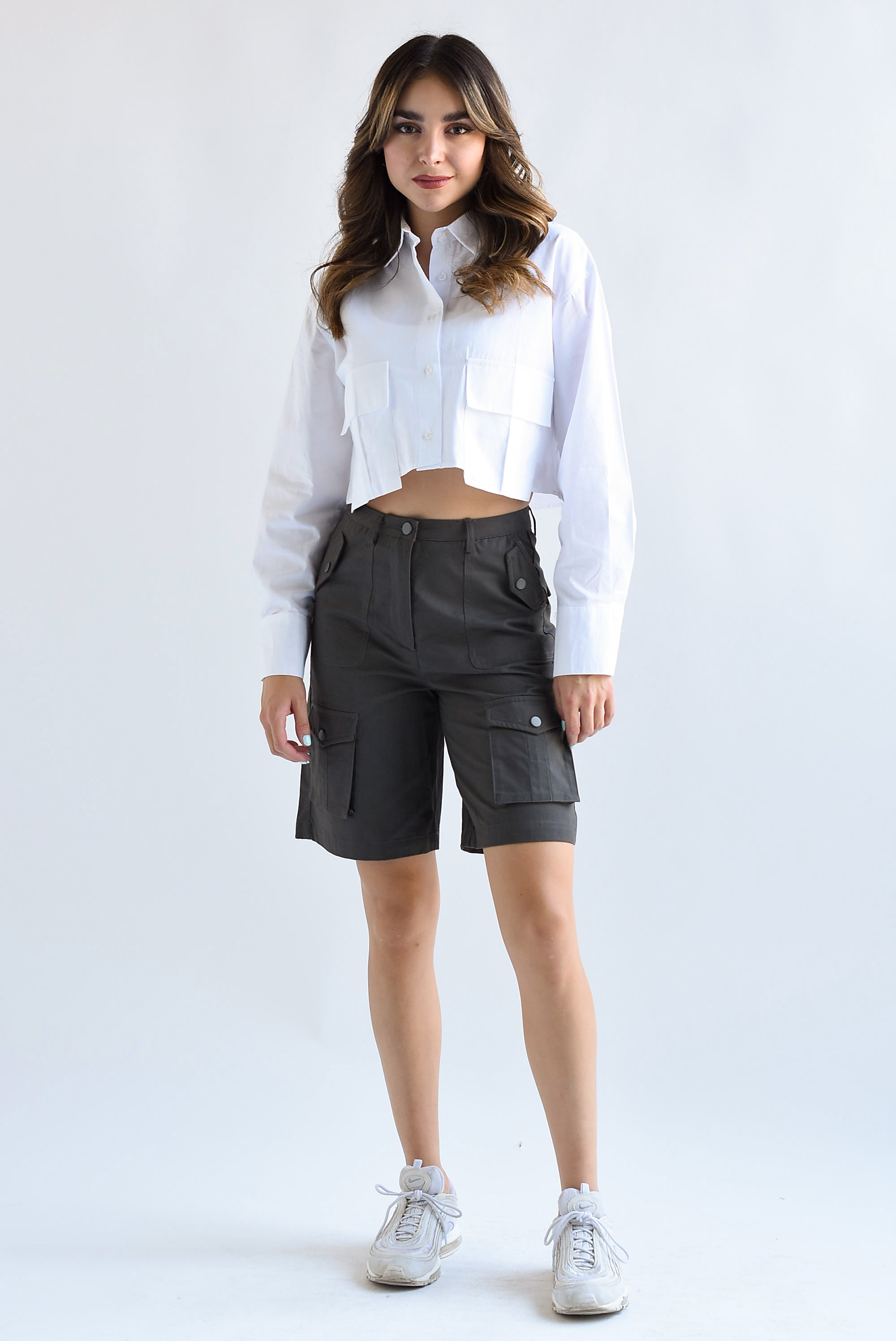 Bermuda cargo Gris
