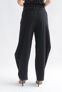 Fashion Styled Jeans barrel envolventes denim Dark