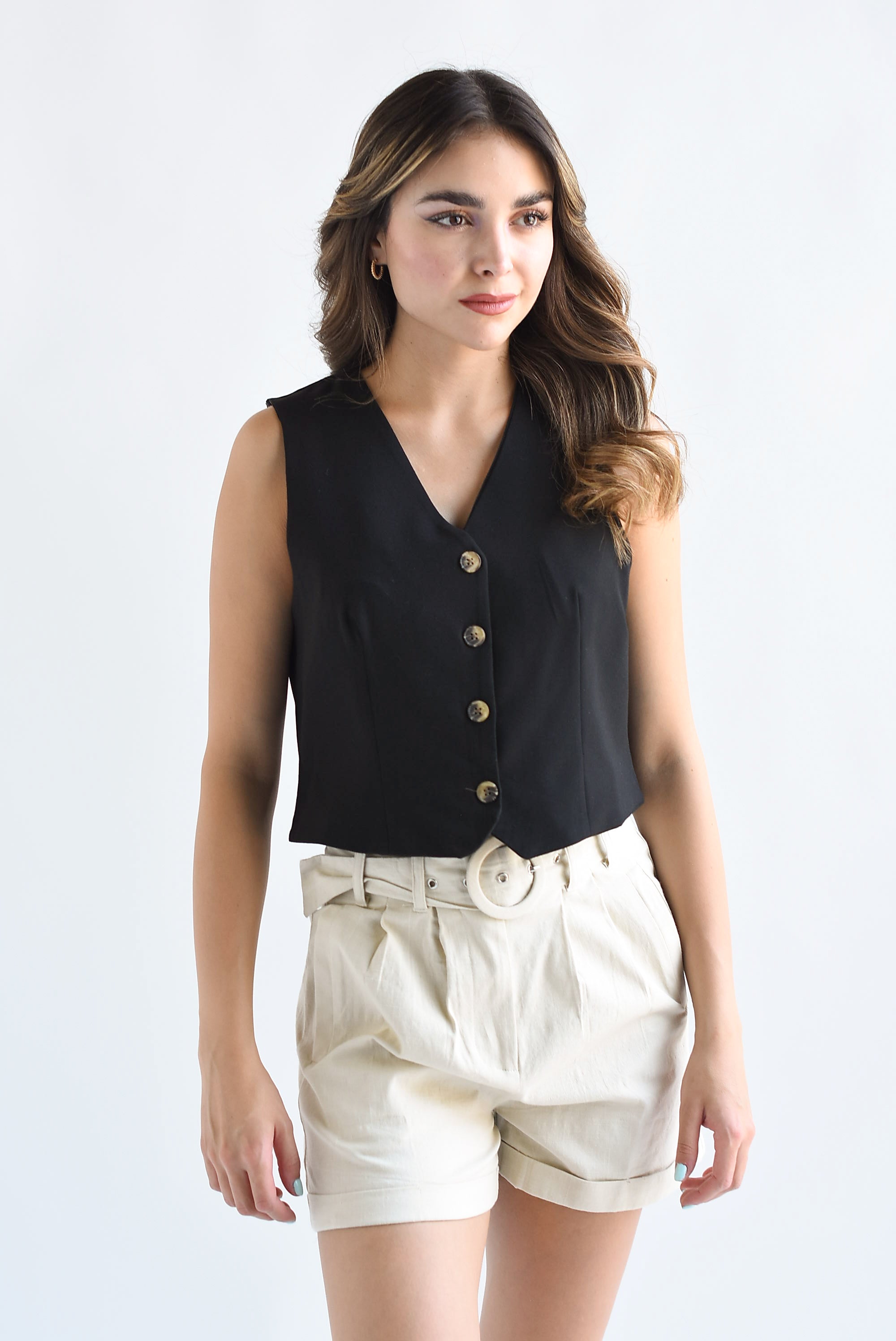 Short paper bag lino Crudo