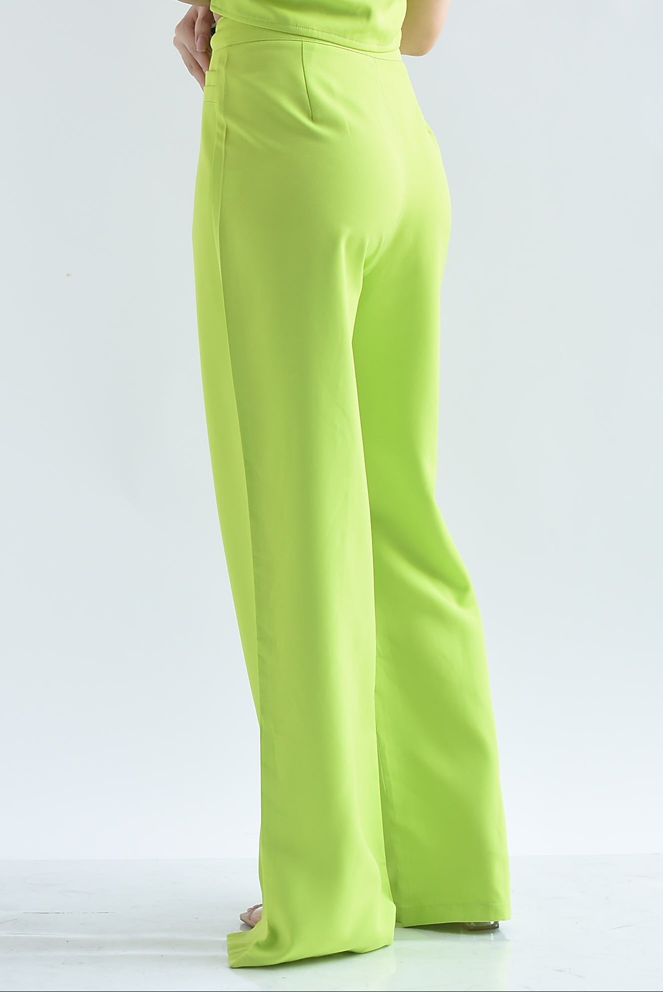 Pantalón de vestir bolsillo plisado