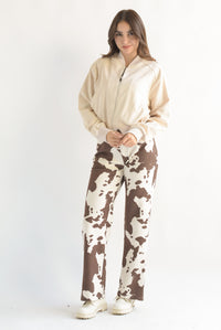 Fashion Styled Pantalón suede Cow
