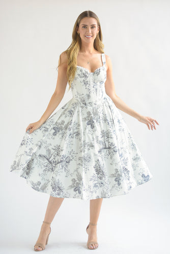 Vestido corset encaje Toilé