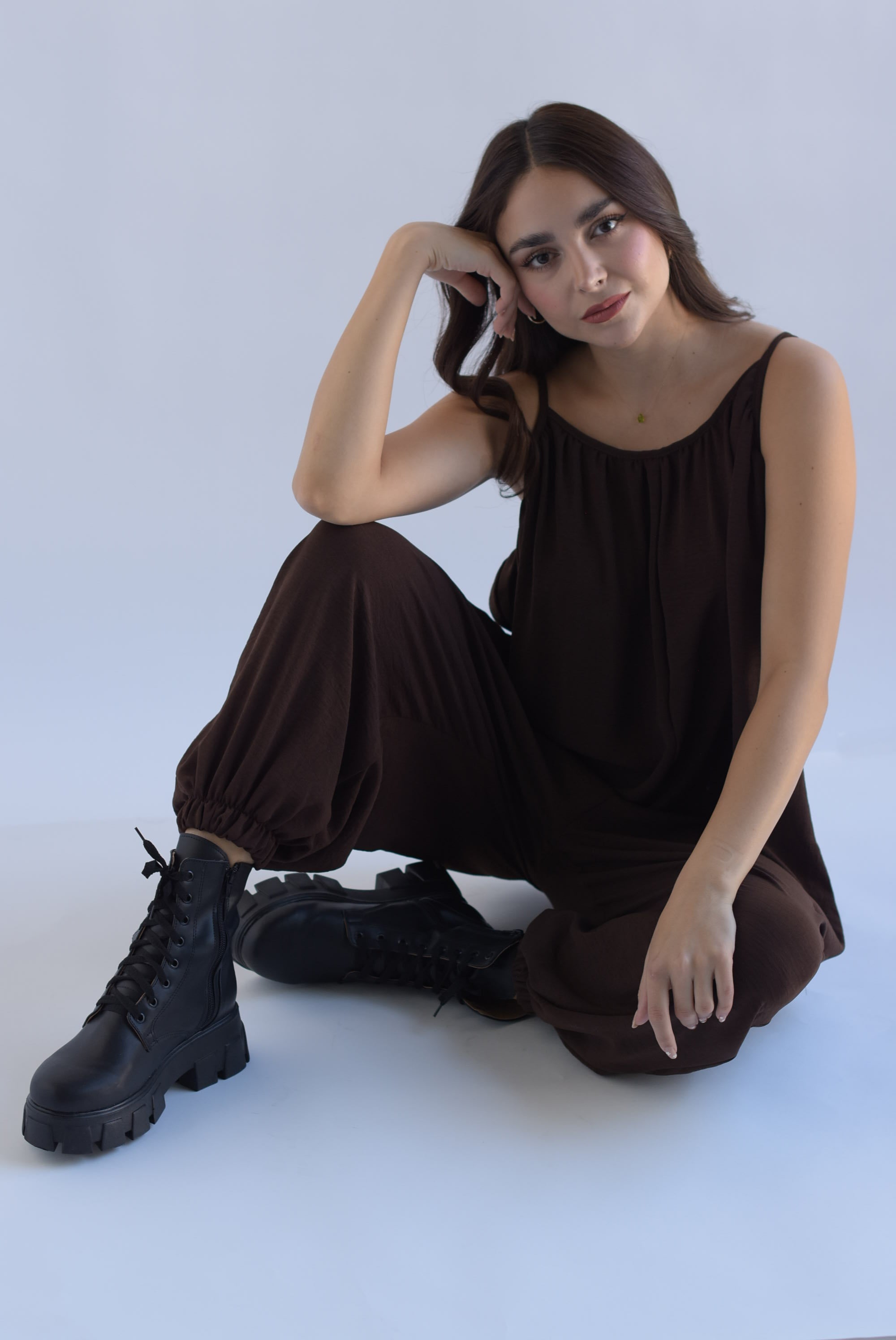 Jumpsuit globo Espresso