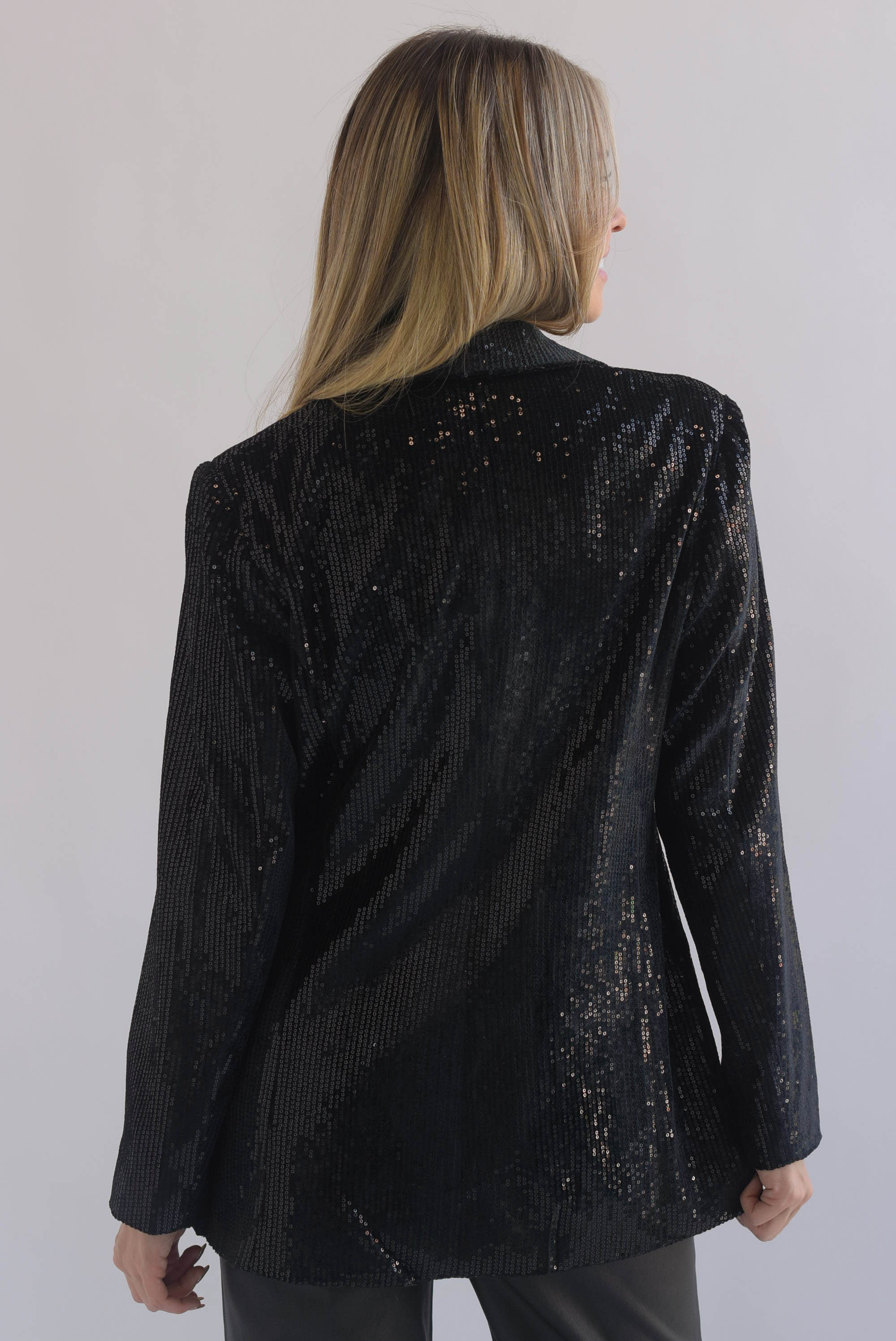 Blazer terciopelo lentejuela