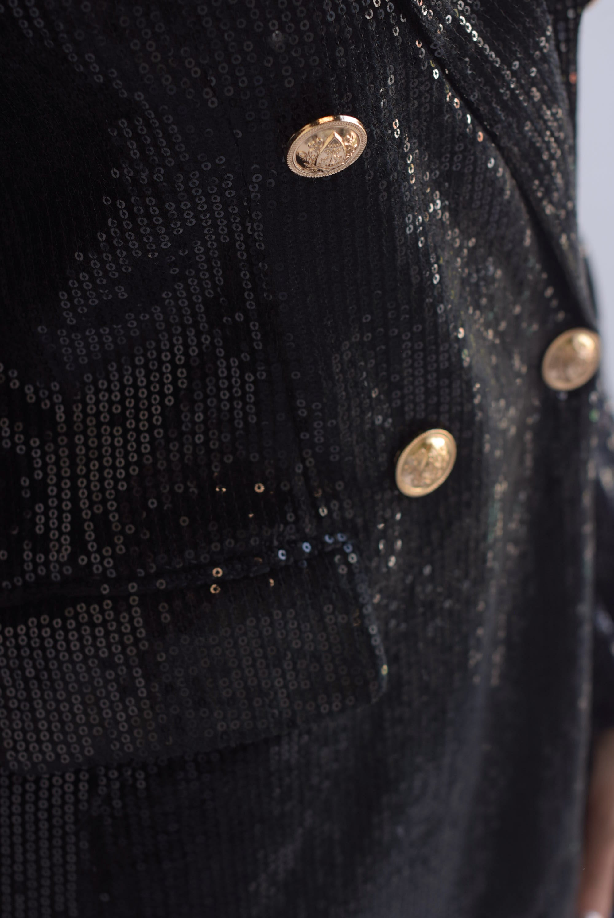 Blazer terciopelo lentejuela