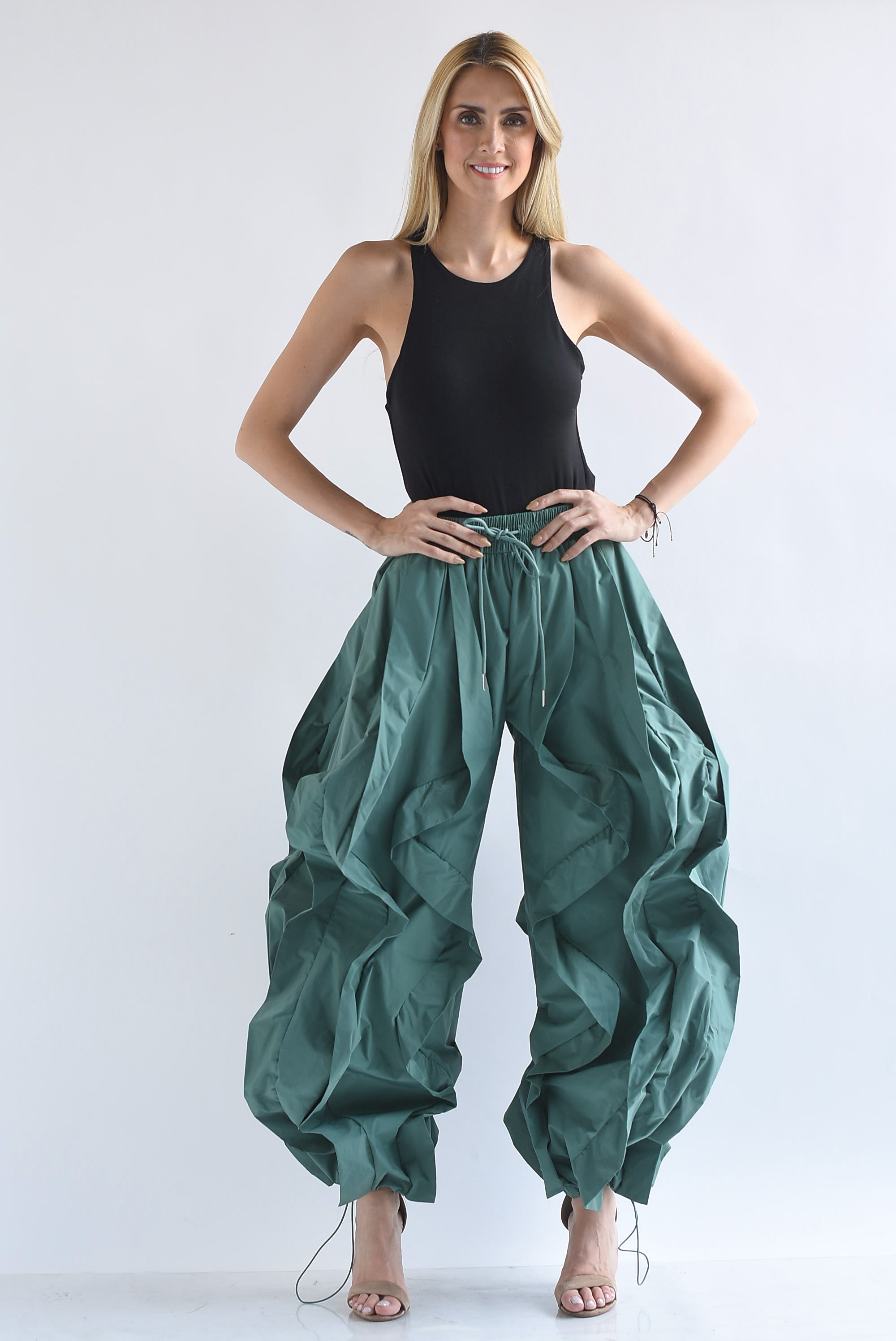 Pantalón Parachute ondas