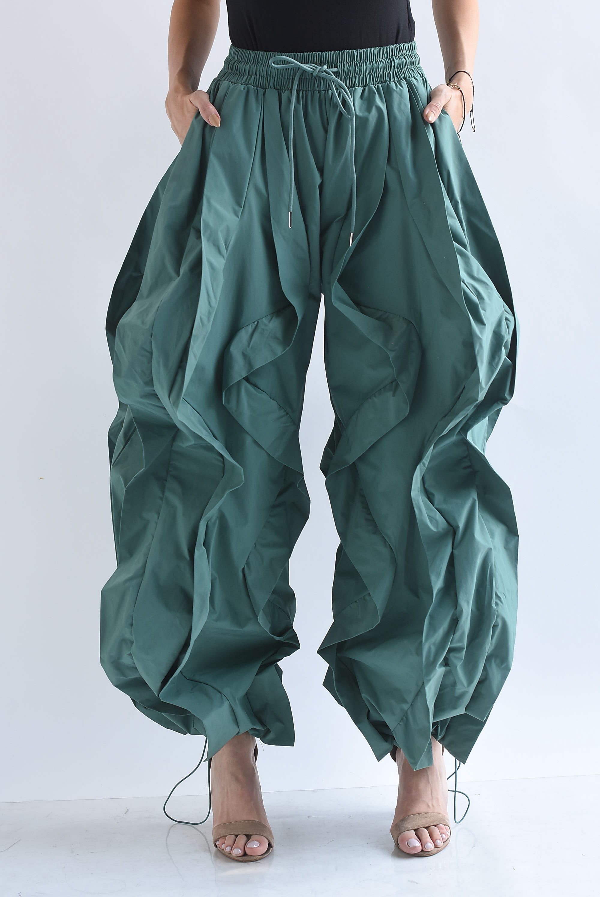 Pantalón Parachute ondas