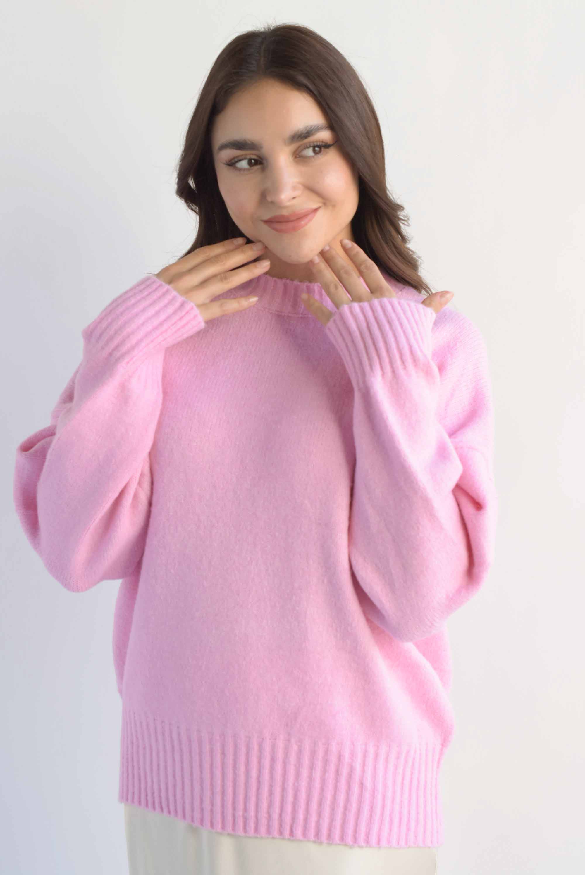 Sweater punto Rosa