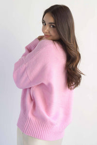 Fashion Styled Sweater punto Rosa