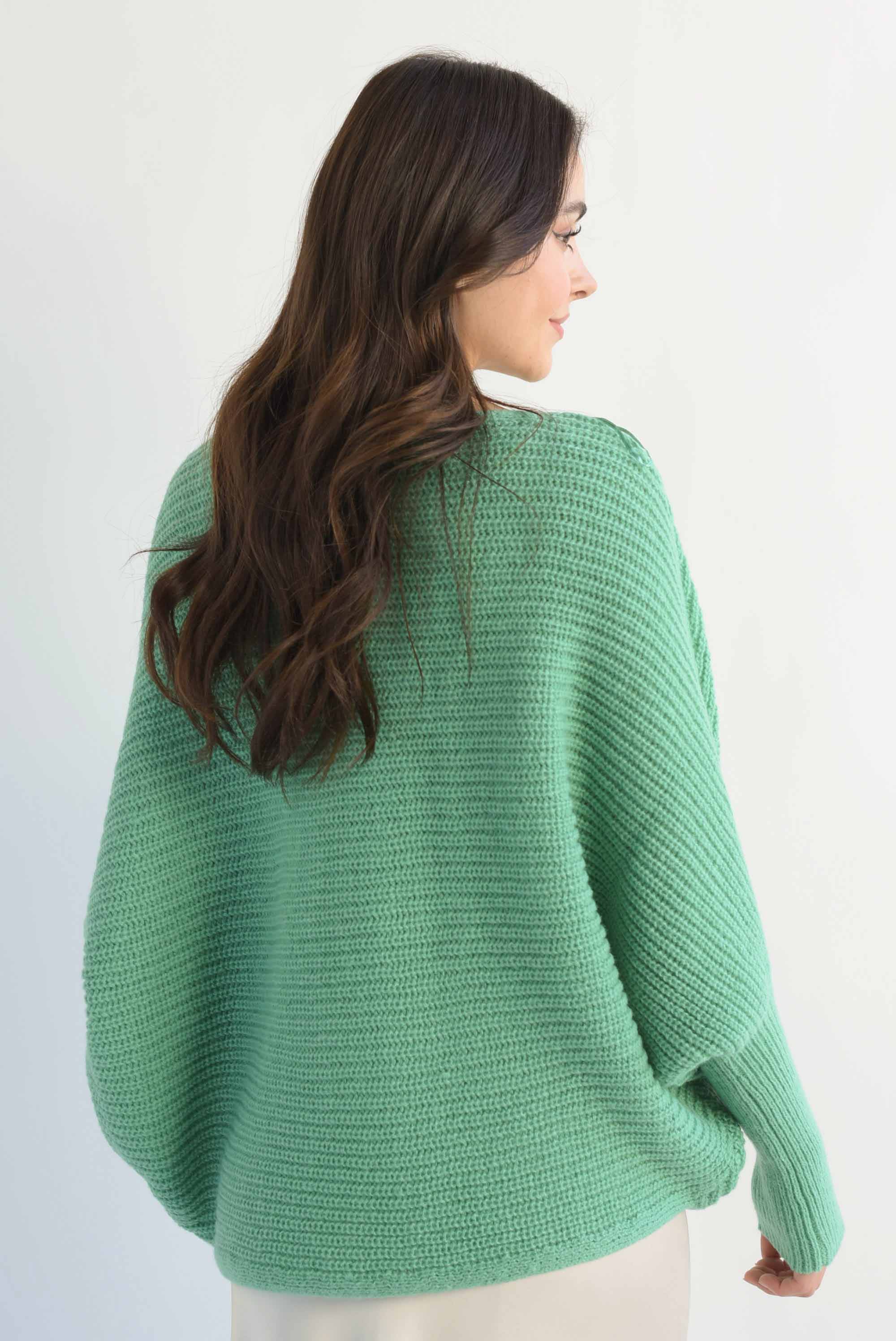 Sweater manga vampiro Verde